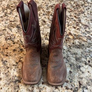 Youth Old West  BSC1913 Cowboy Boots SZ 12.5D EUC